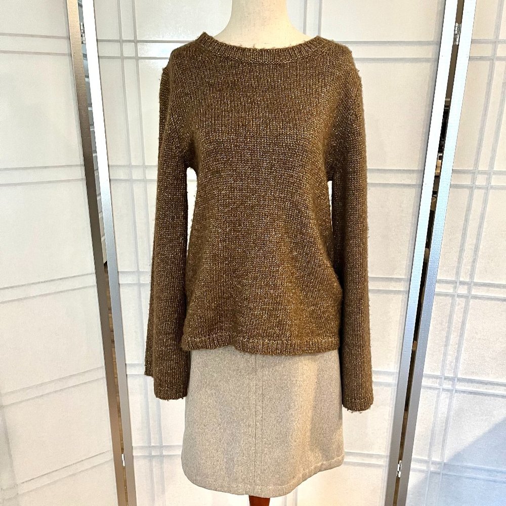 ANN TAYLOR Oatmeal Wool Blend Skirt - Size 0